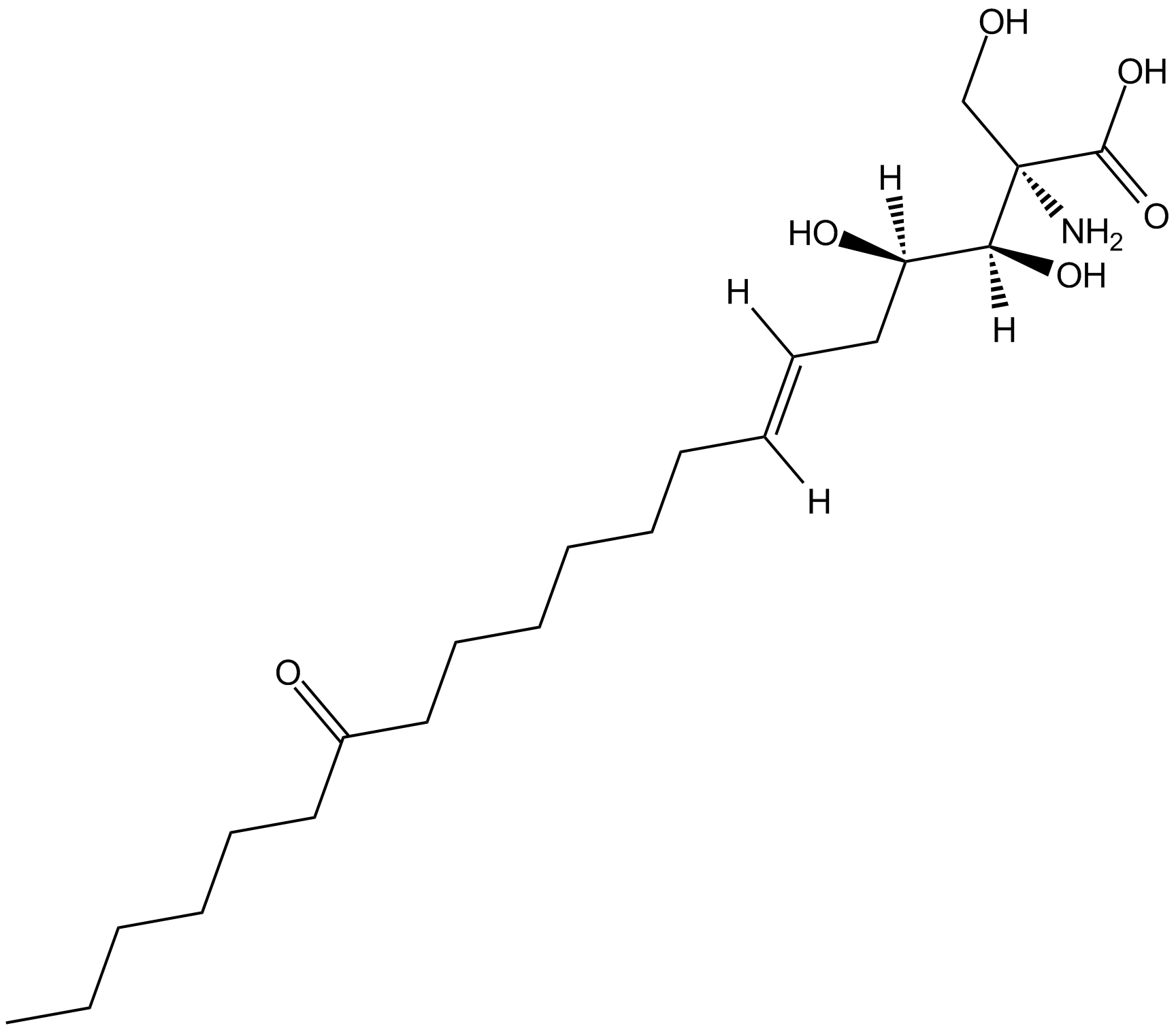 Myriocin Chemical Structure