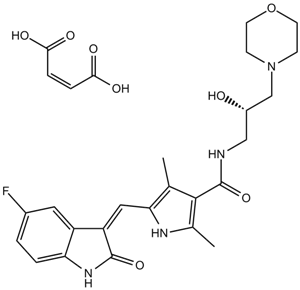 SU14813 maleate Chemical Structure