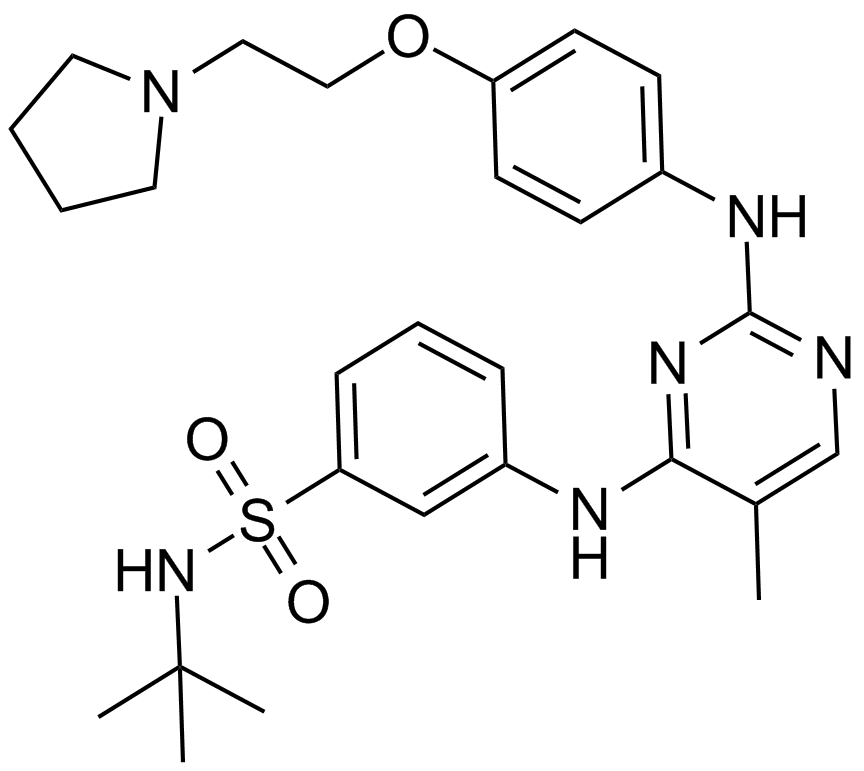 TG101348 (SAR302503) Chemical Structure