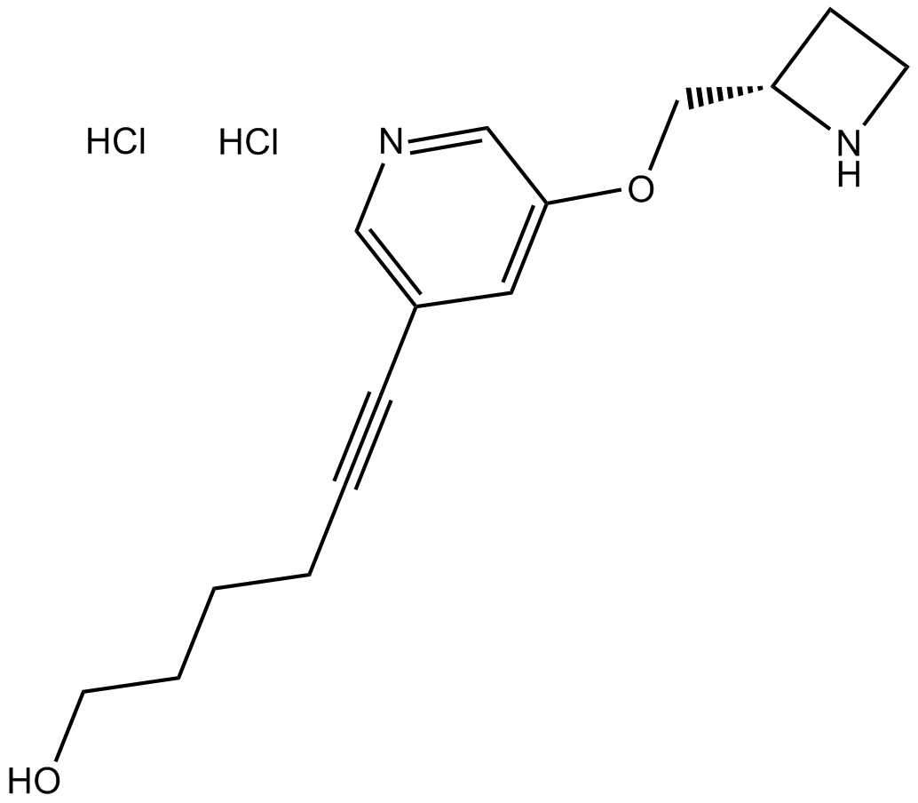 Sazetidine A dihydrochloride Chemical Structure