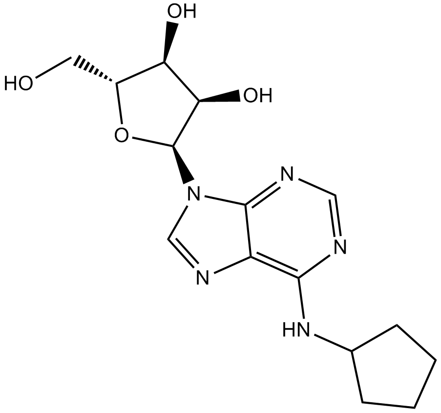 N6-Cyclopentyladenosine Chemical Structure