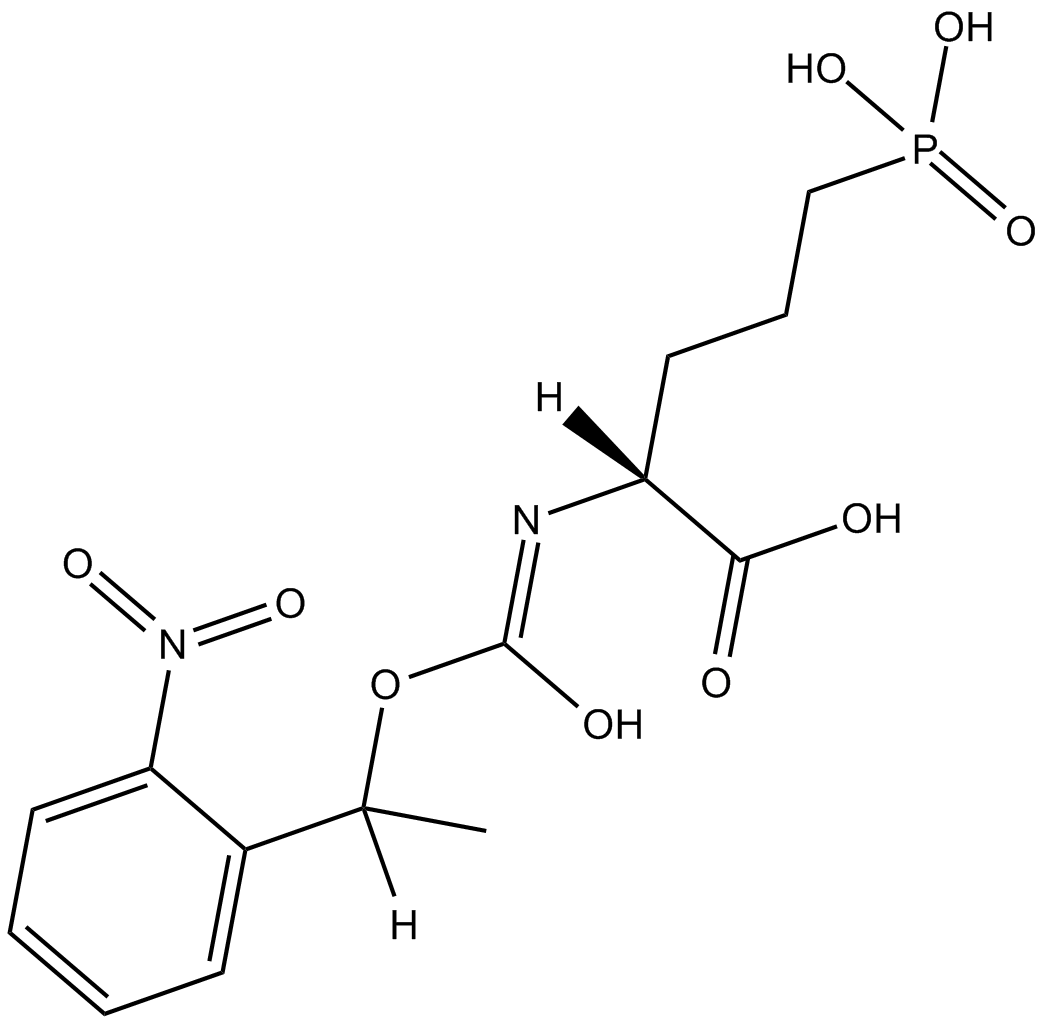 NPEC-caged-D-AP5 Chemical Structure