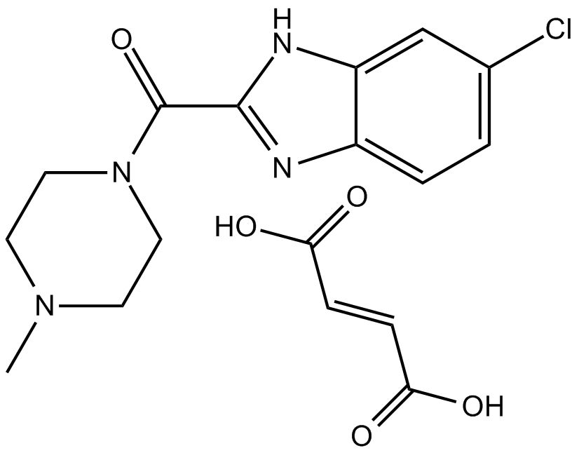 JNJ 10191584 maleate Chemical Structure
