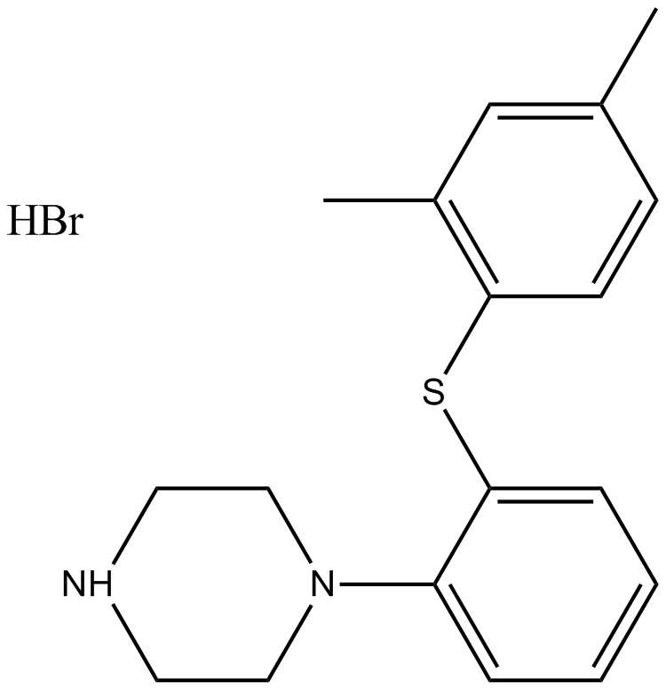 Vortioxetine (Lu AA21004) HBr Chemical Structure