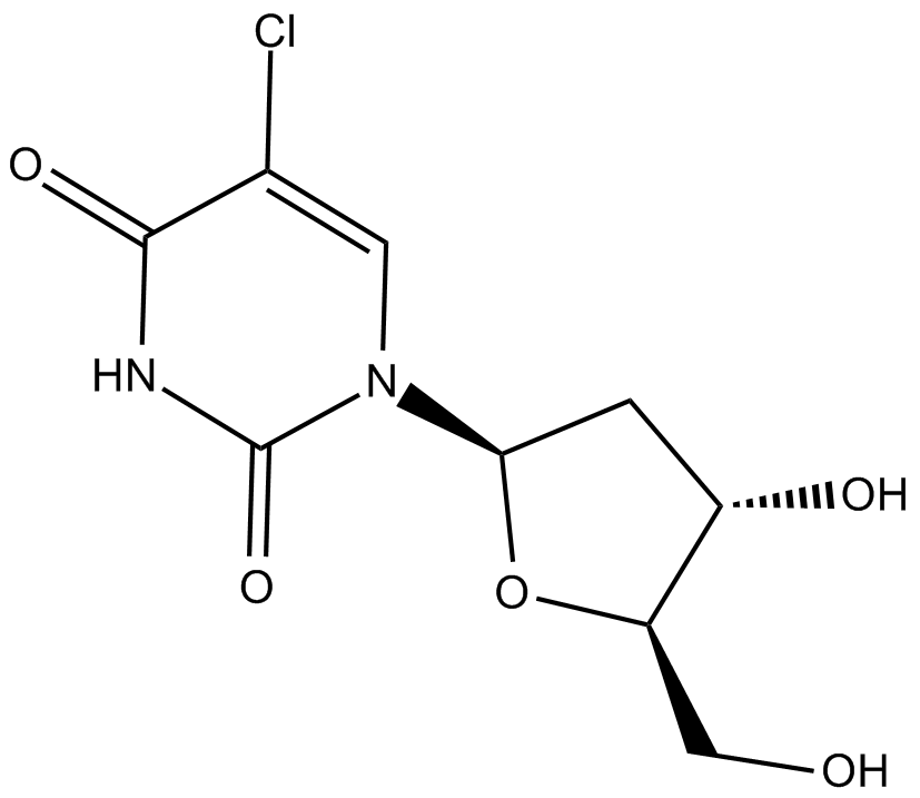 5-Chloro-2'-deoxyuridine Chemical Structure