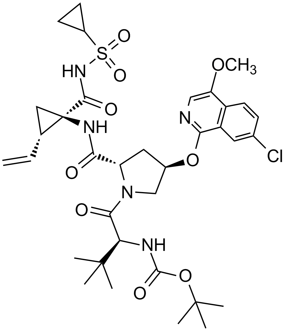 Asunaprevir (BMS-650032) Chemical Structure