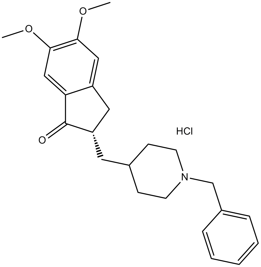 Donepezil HCl Chemical Structure