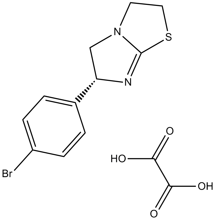(-)-p-Bromotetramisole Oxalate Chemical Structure