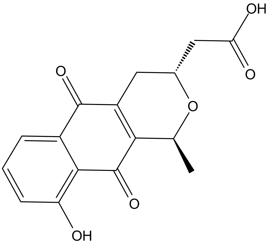 Nanaomycin A Chemical Structure