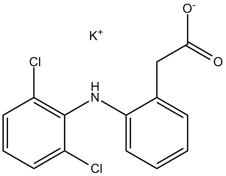 Diclofenac Potassium Chemical Structure