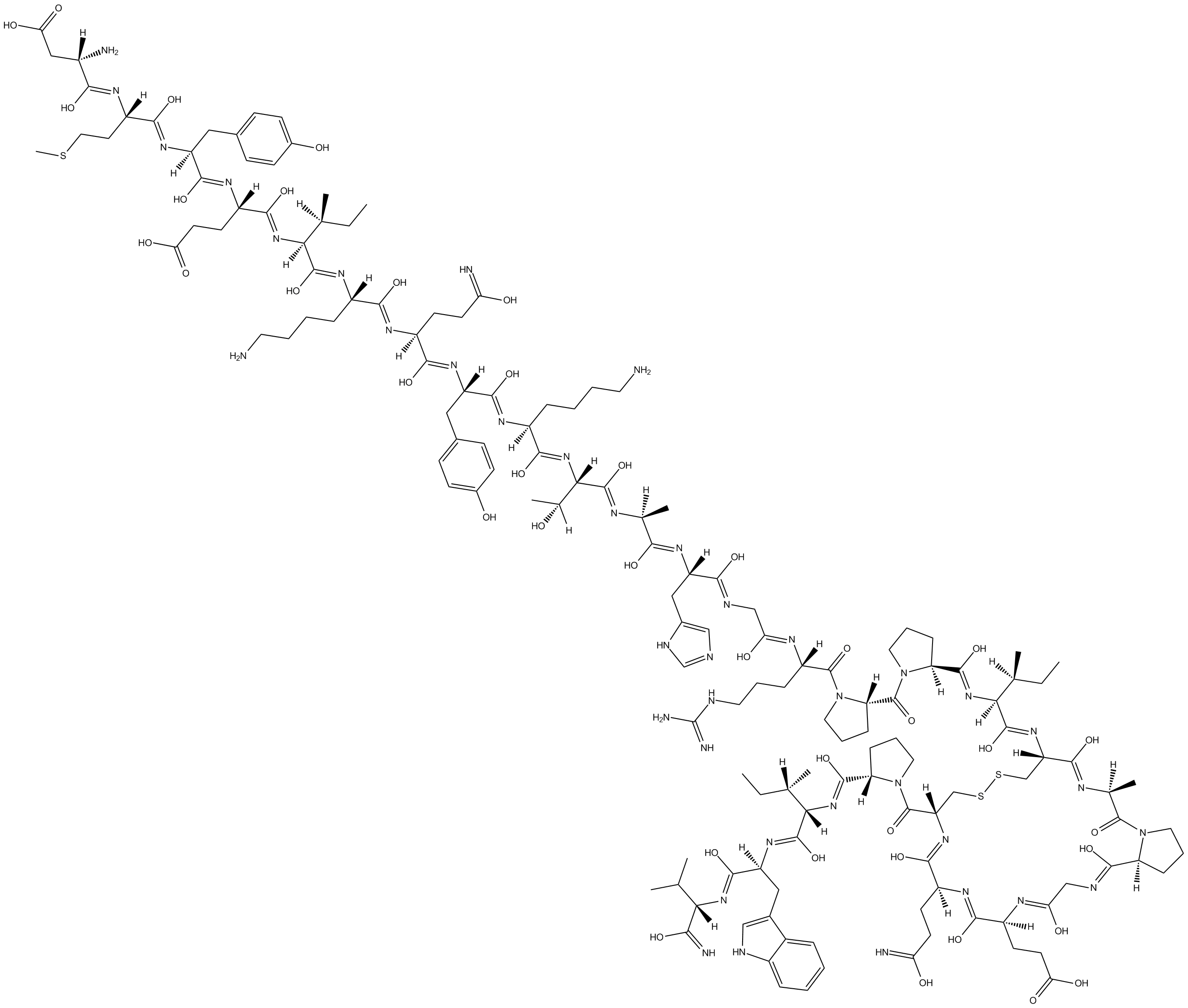 Bombinakinin-GAP Chemical Structure