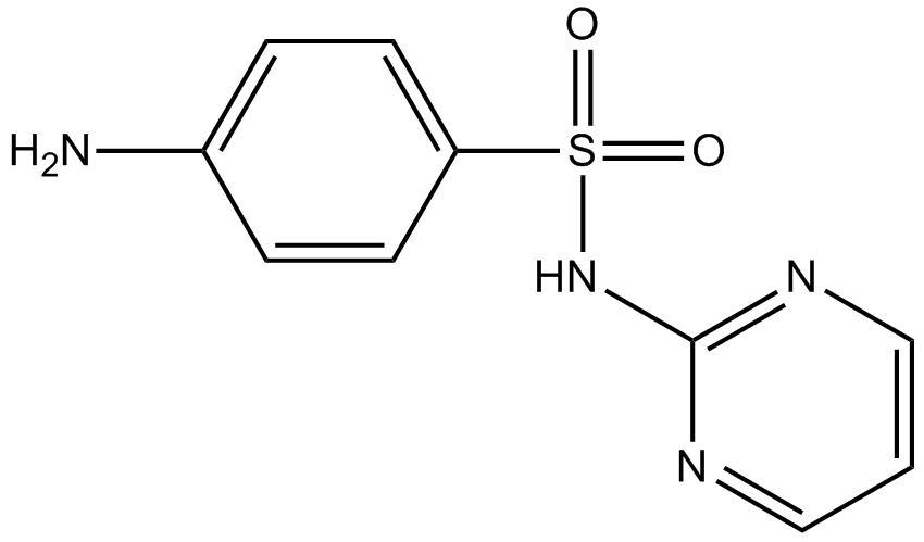 Sulfadiazine Chemical Structure