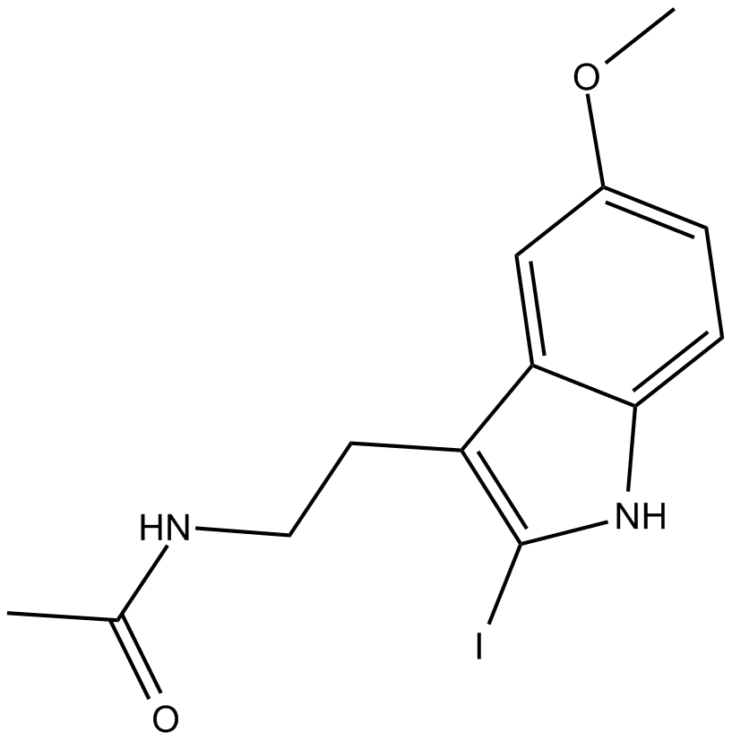 2-Iodomelatonin Chemical Structure