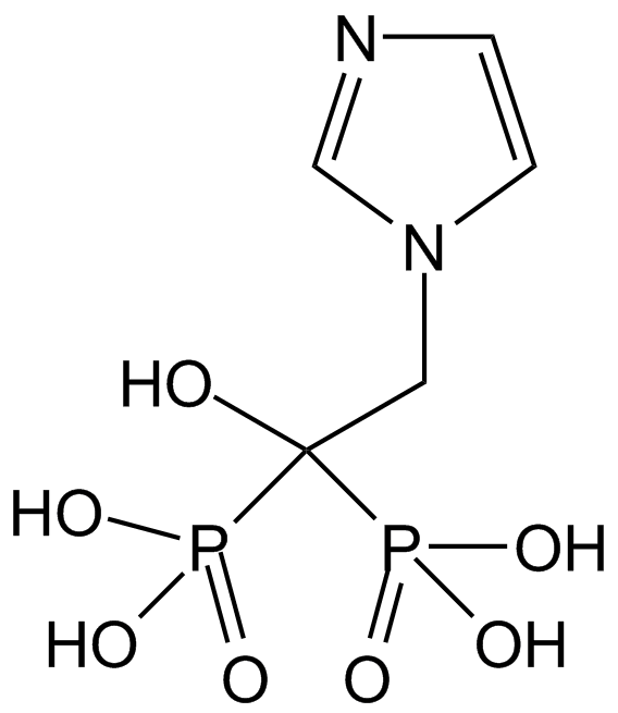 Zoledronic Acid Chemical Structure