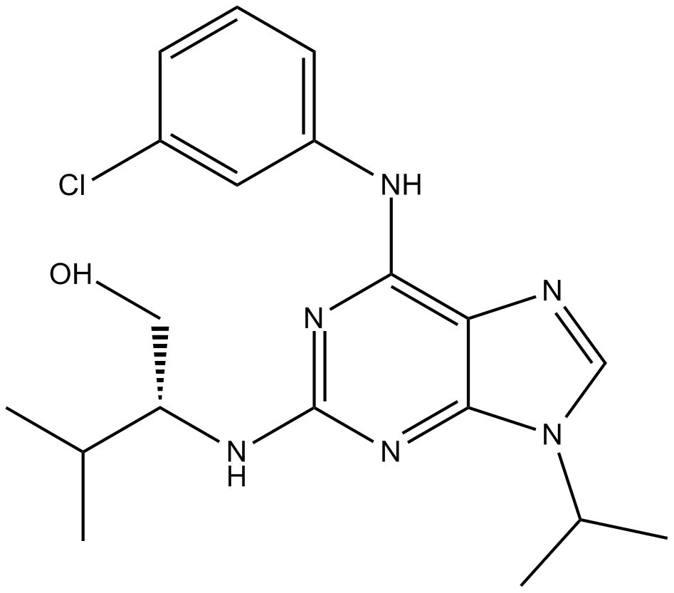 Purvalanol A Chemical Structure