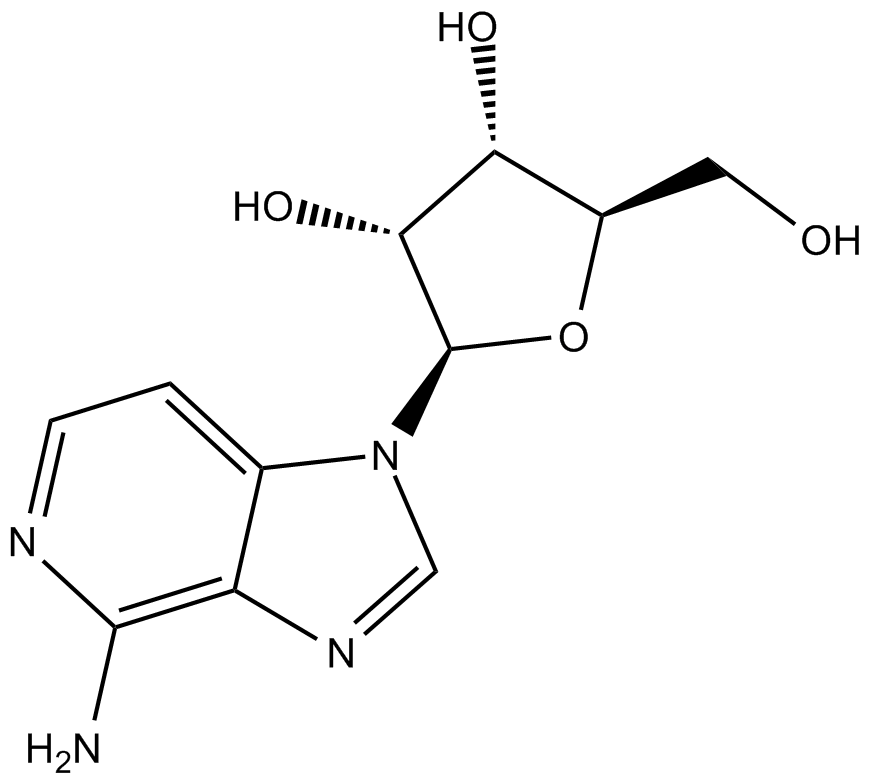 3-Deazaadenosine Chemical Structure