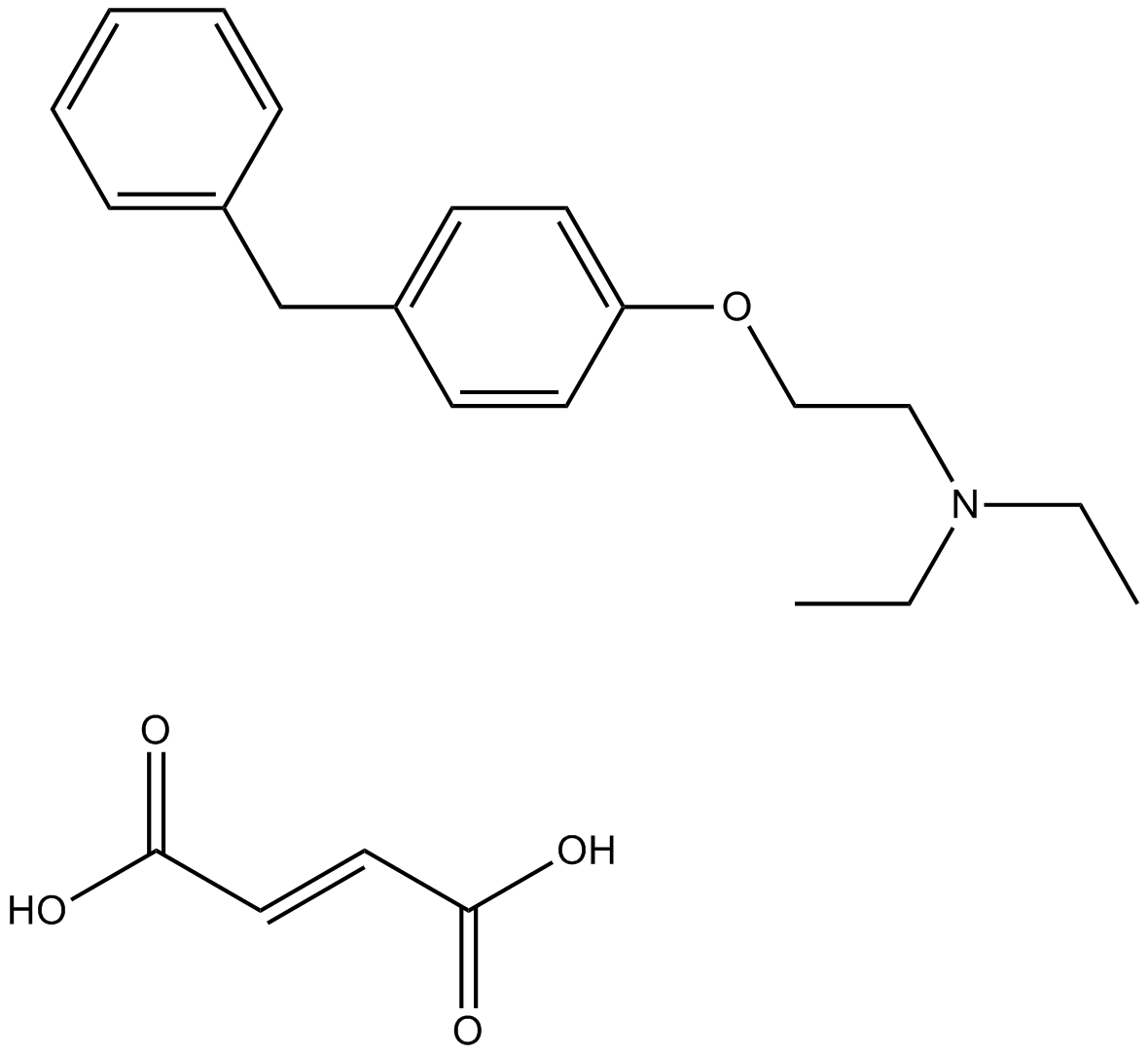 DPPE fumarate Chemical Structure