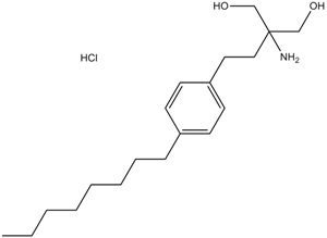 Fingolimod (FTY720) HCl Chemical Structure