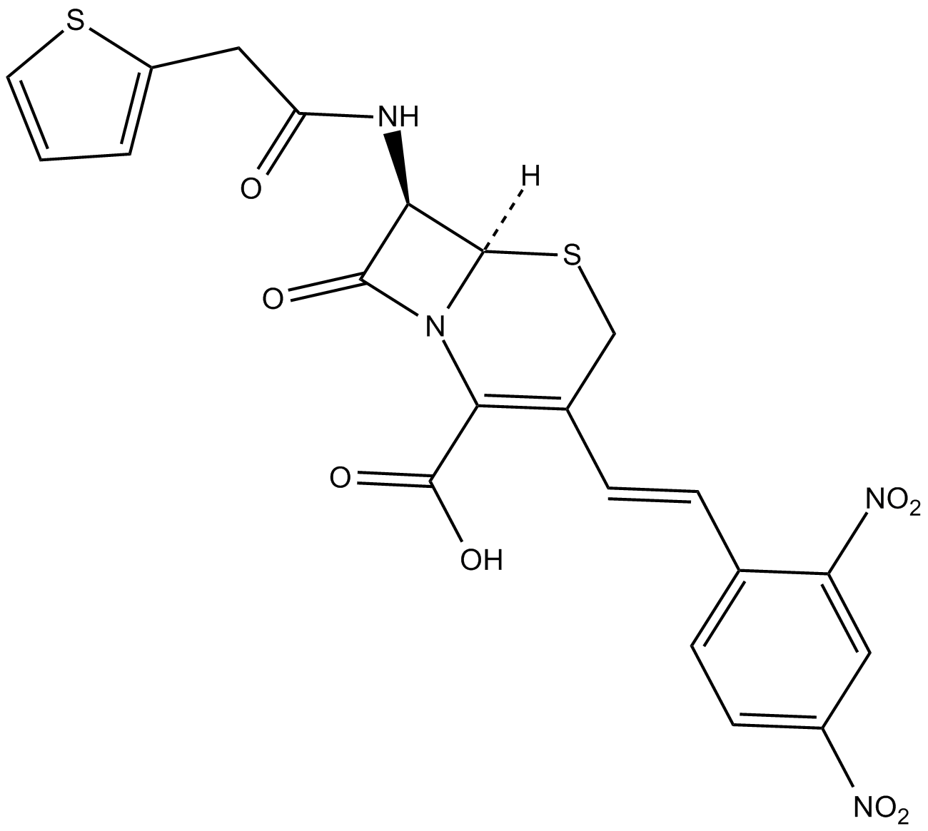 Nitrocefin Chemical Structure