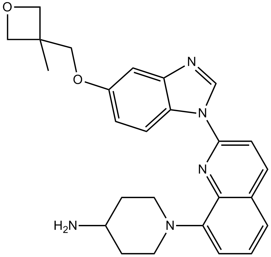 Crenolanib (CP-868596) Chemical Structure
