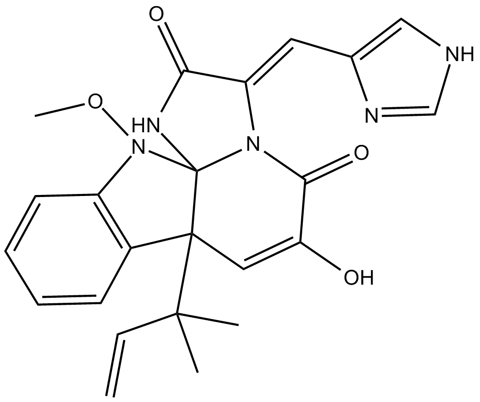 Meleagrin Chemical Structure