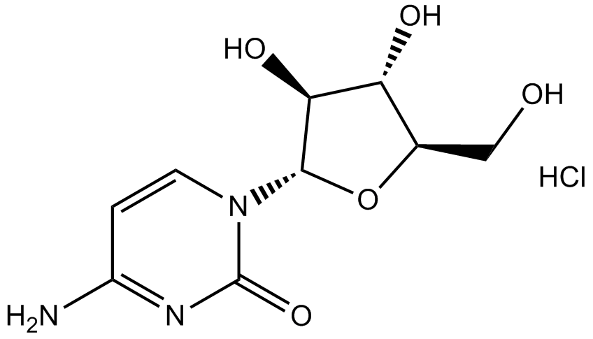 Cytarabine hydrochloride Chemical Structure