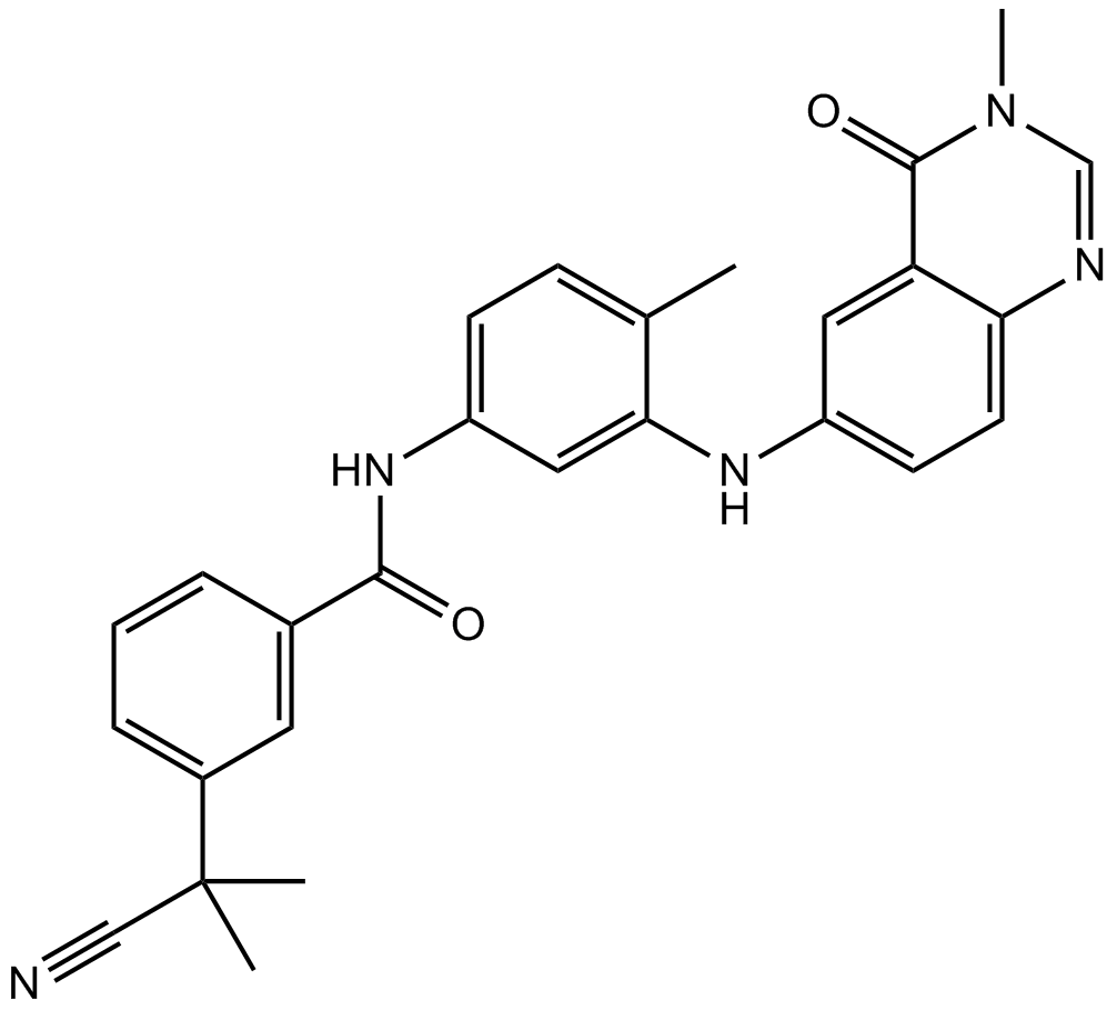 AZ 628 Chemical Structure