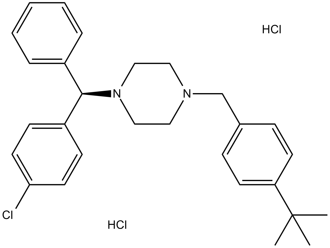 Buclizine HCl Chemical Structure