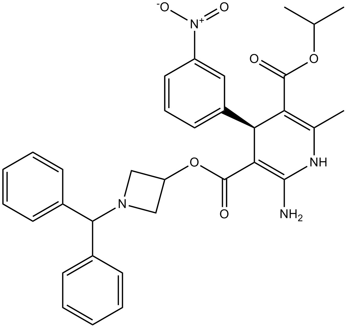 Azelnidipine Chemical Structure
