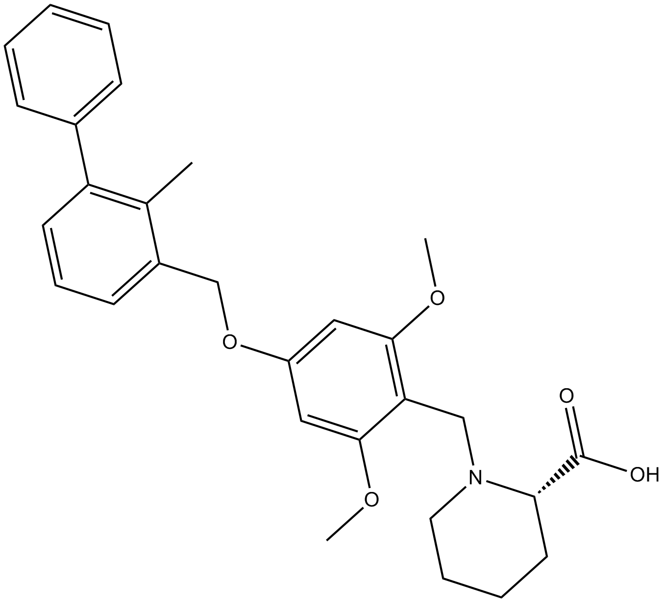 PD-1/PD-L1 inhibitor 1 (BMS-1) Chemical Structure