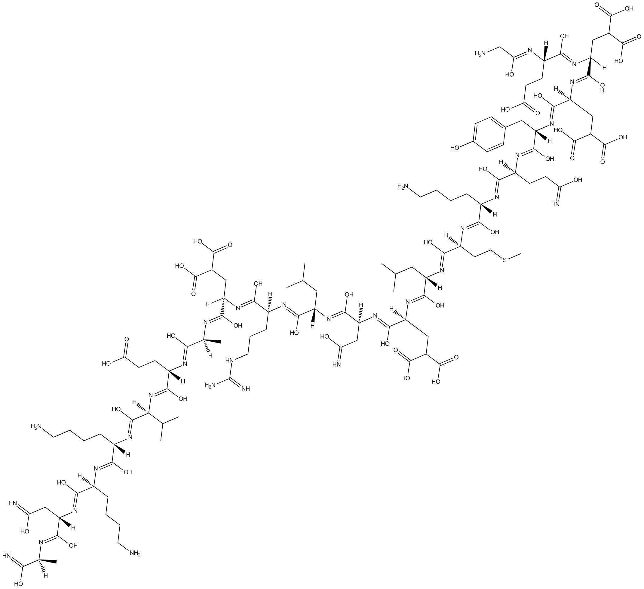 Conantokin-T Chemical Structure