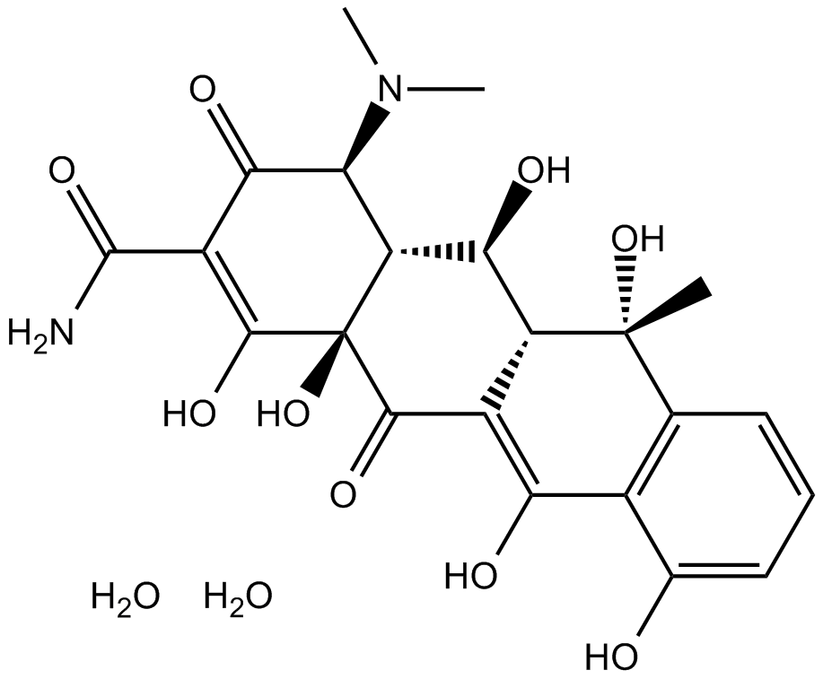 Oxytetracycline Dihydrate Chemical Structure