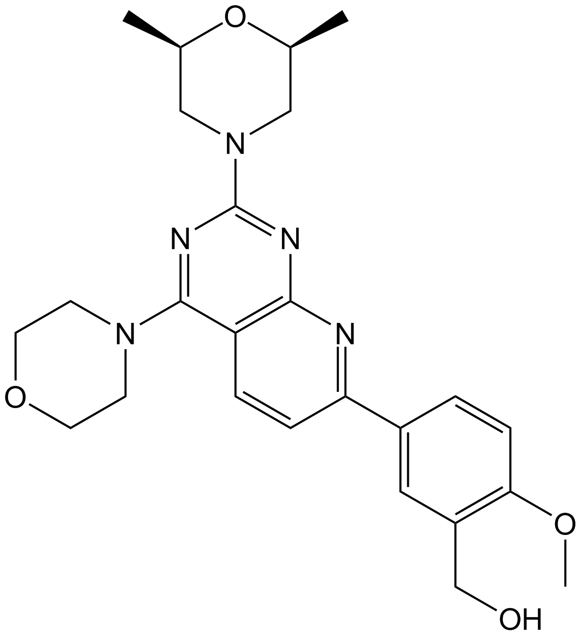KU-0063794 Chemical Structure