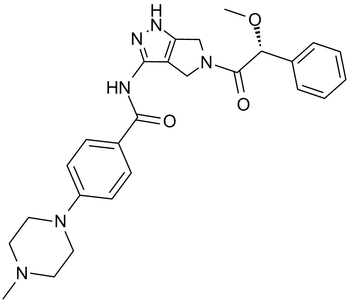 Danusertib (PHA-739358) Chemical Structure