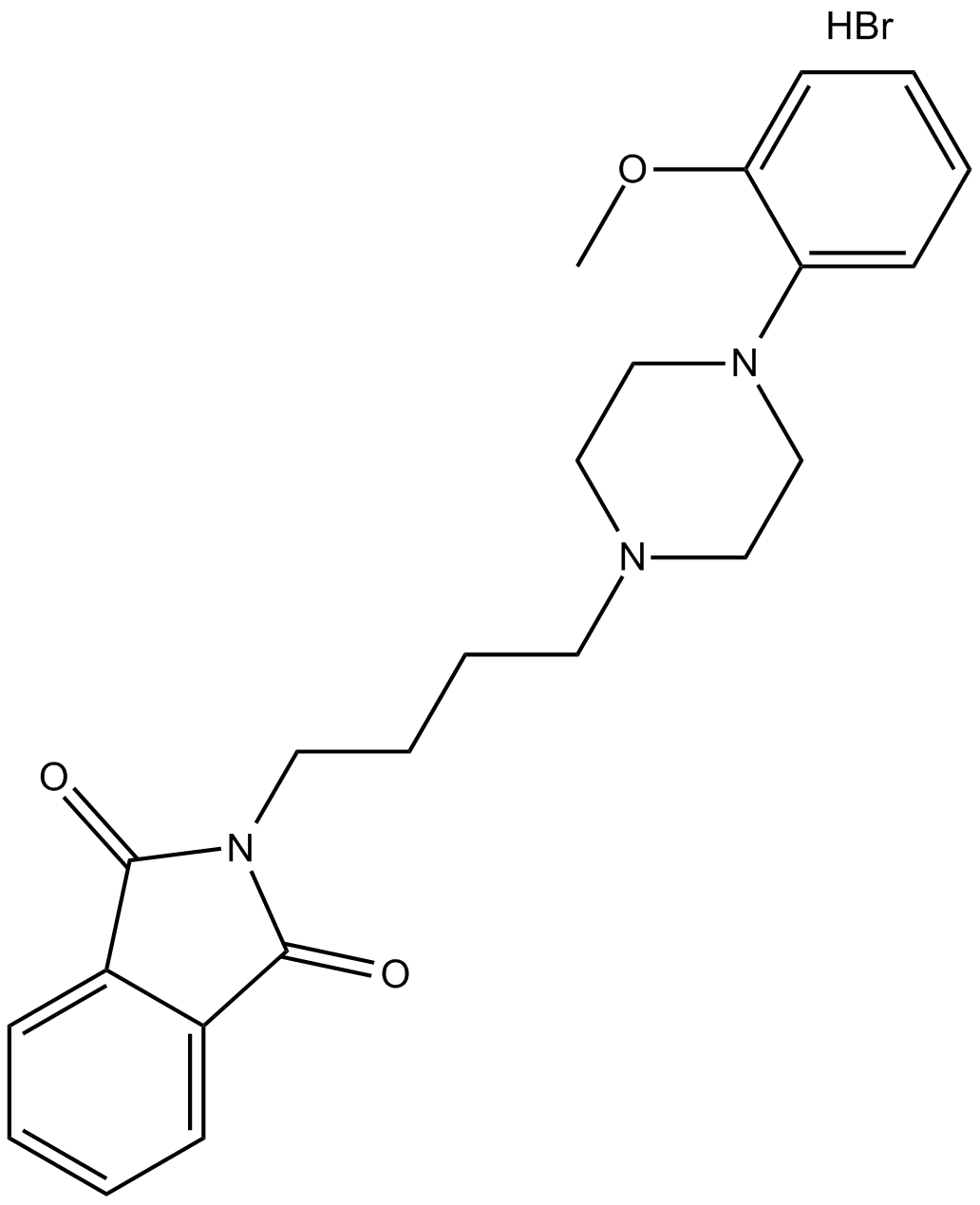 NAN-190 hydrobromide Chemical Structure