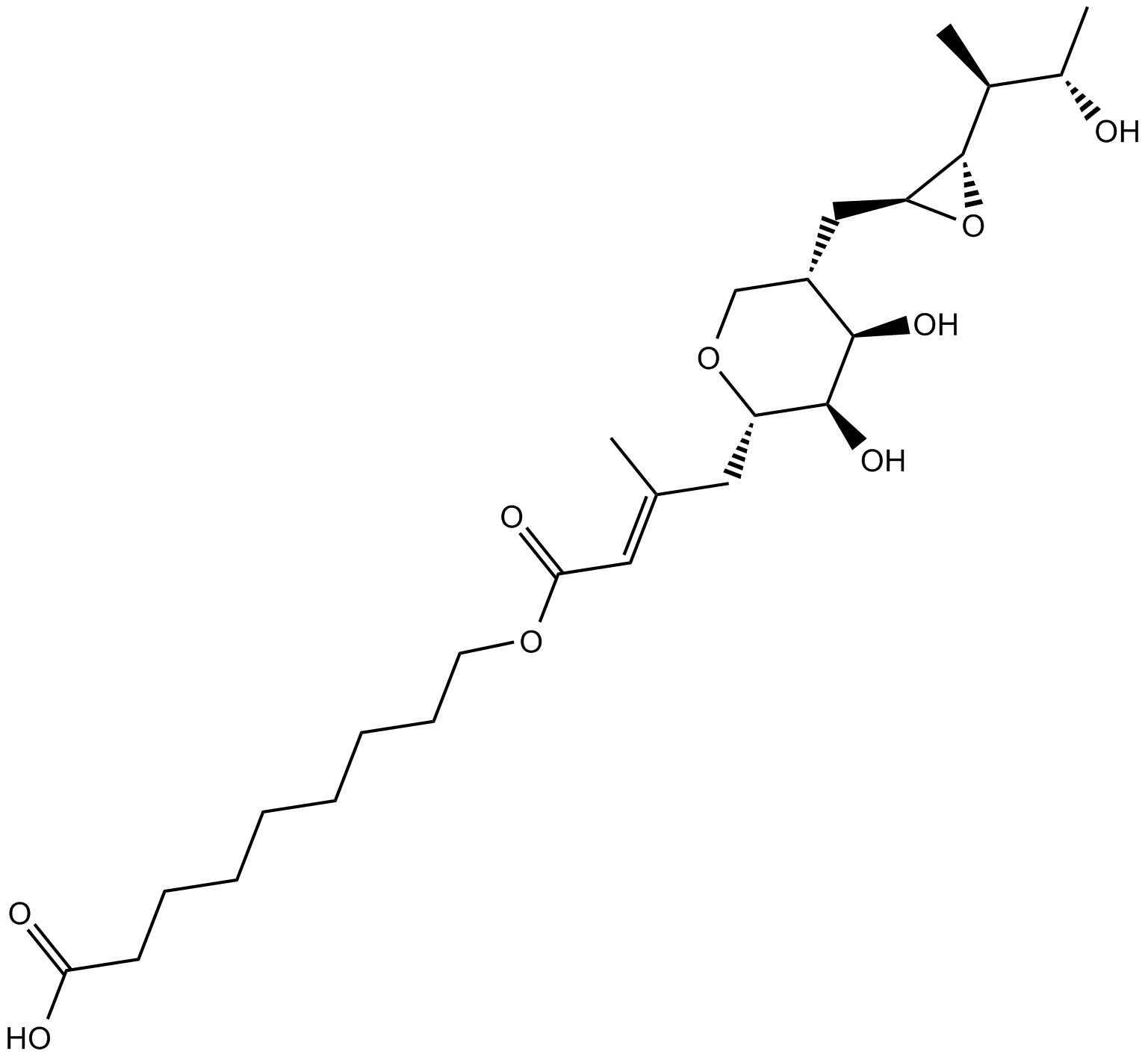 Mupirocin Chemical Structure
