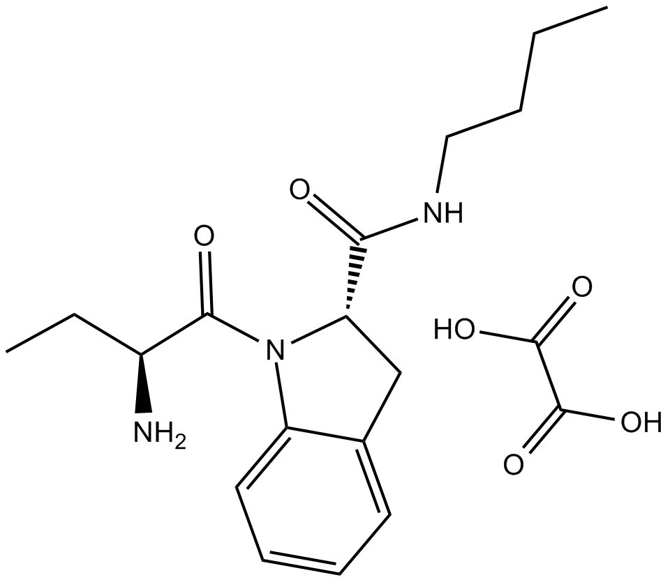 Butabindide oxalate Chemical Structure