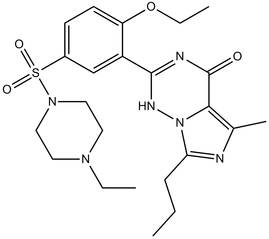 Vardenafil Chemical Structure