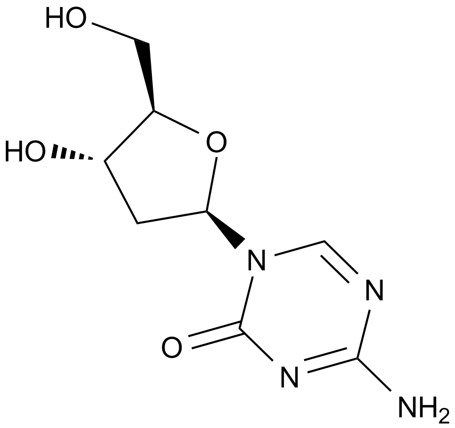 Decitabine(NSC127716, 5AZA-CdR) Chemical Structure