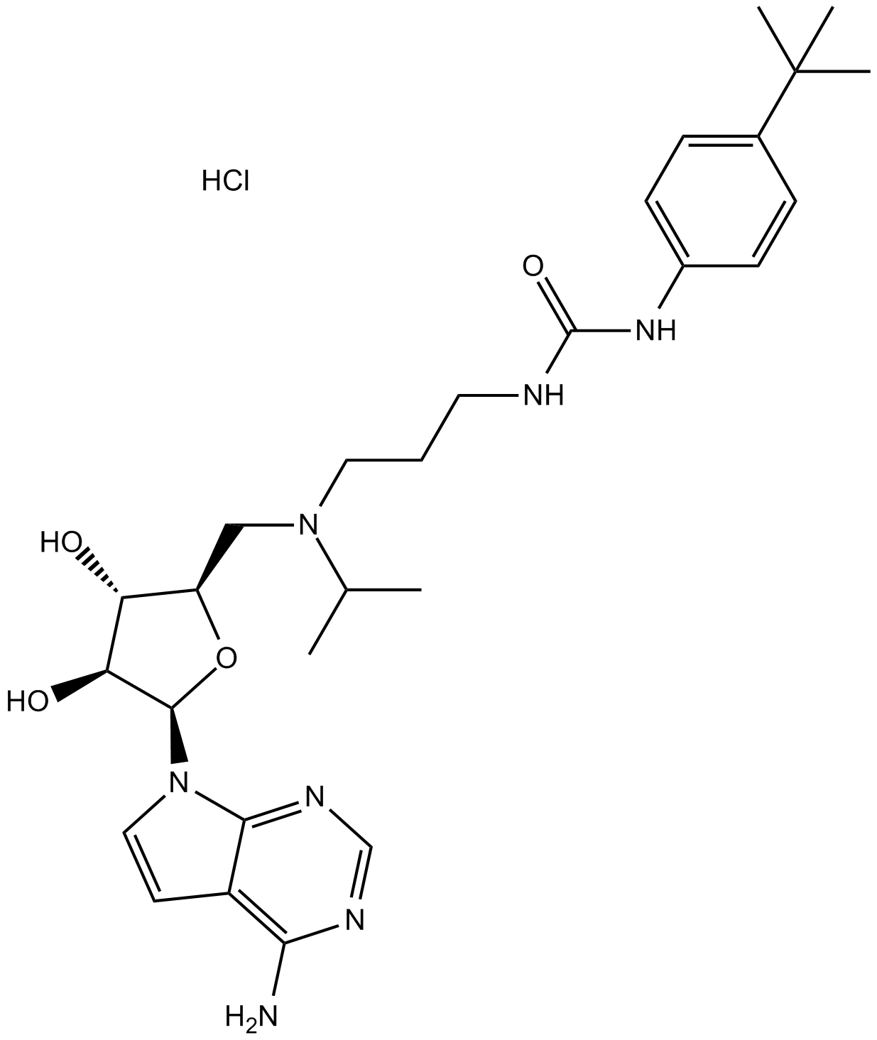 EPZ004777 HCl Chemical Structure
