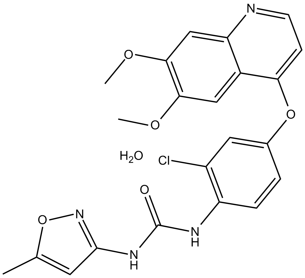 Tivozanib (hydrate) Chemical Structure