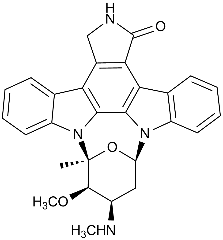 Staurosporine(CGP 41251) Chemical Structure