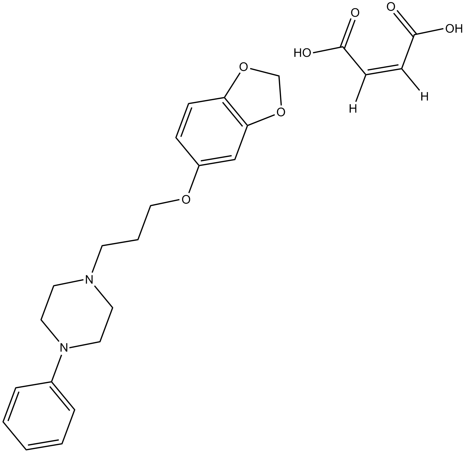 BP 554 maleate Chemical Structure