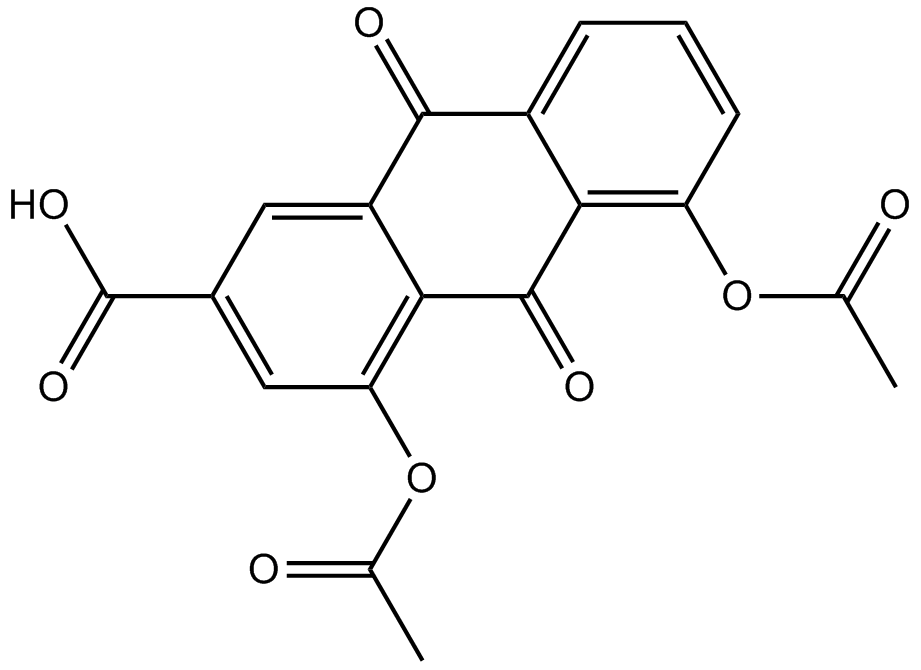 Diacerein Chemical Structure