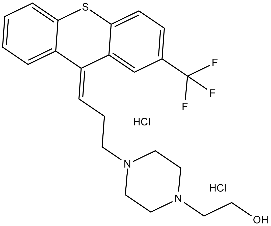 Flupenthixol dihydrochloride Chemical Structure