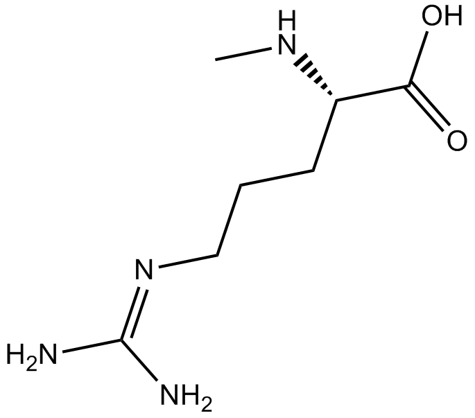 N2-Methyl-L-arginine Chemical Structure