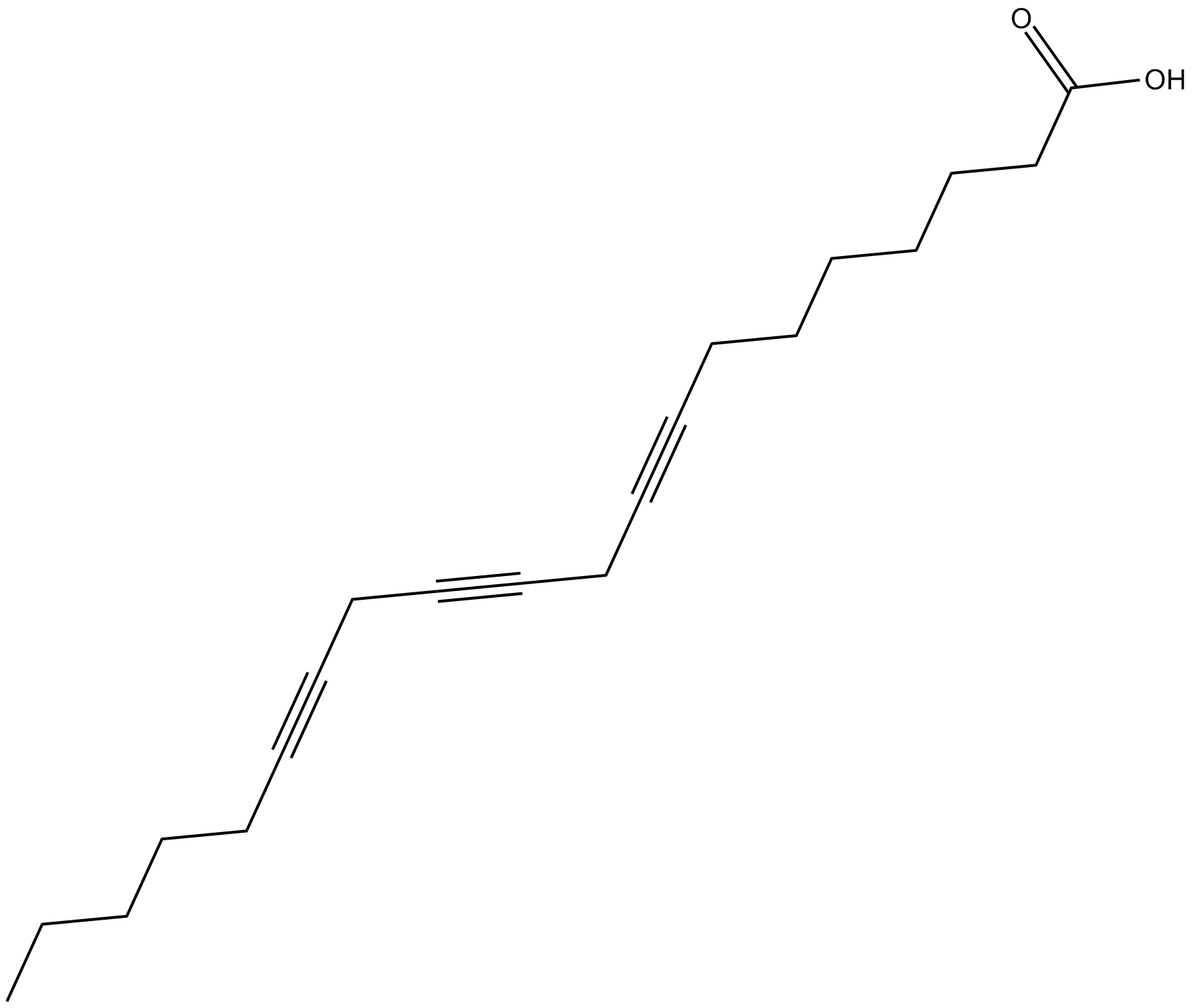 8,11,14-Eicosatriynoic Acid Chemical Structure