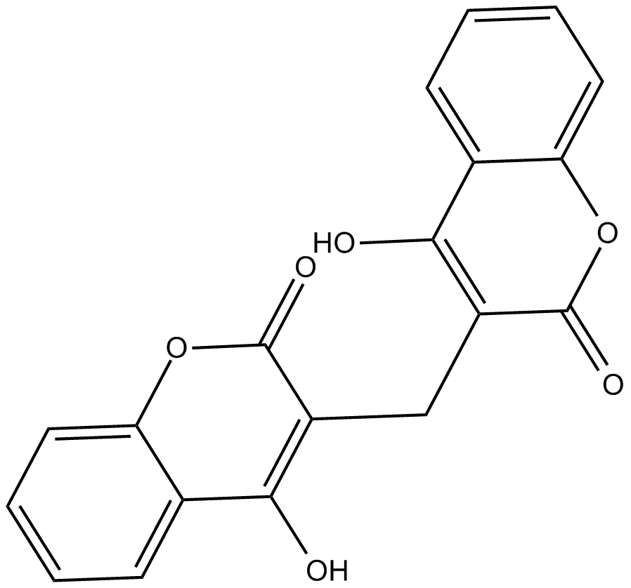 Dicoumarol Chemical Structure