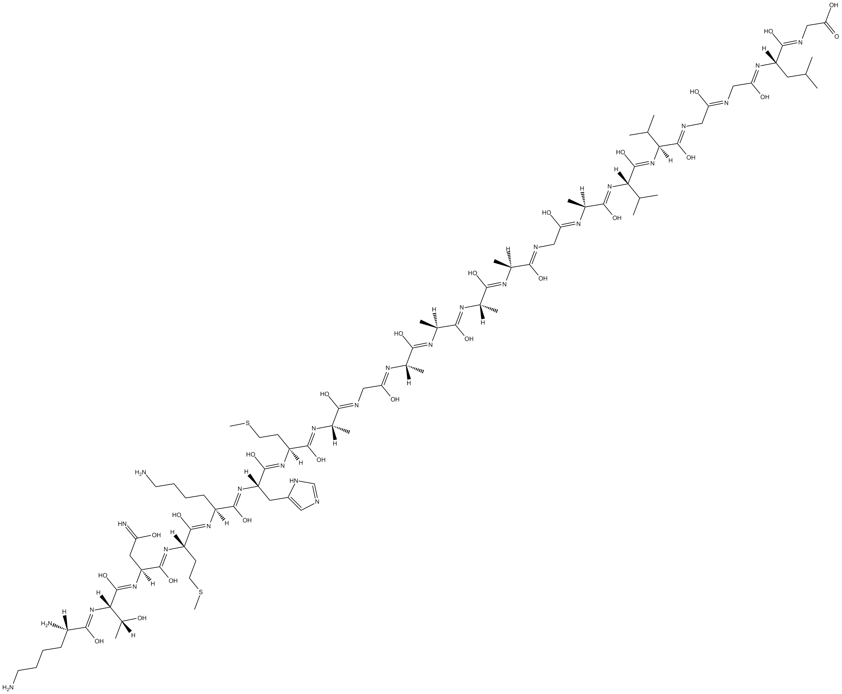 Prion Protein 106-126 (human) Chemical Structure