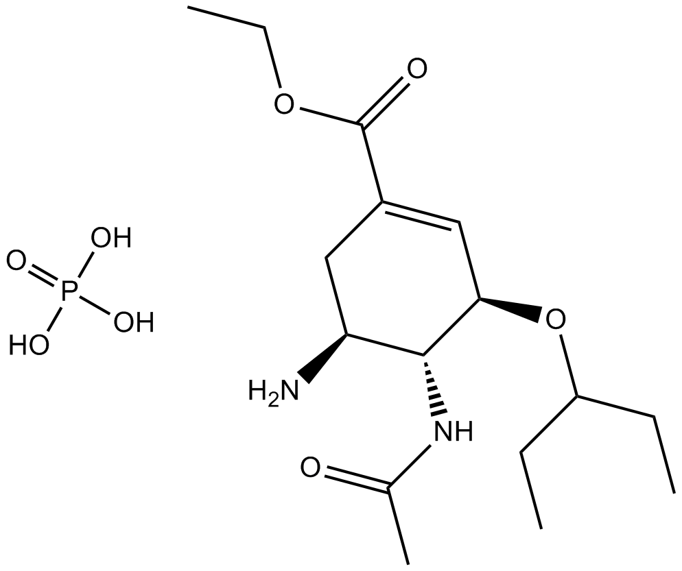 Oseltamivir phosphate Chemical Structure